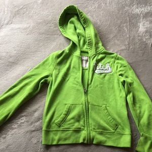 Green jacket from Abercrombie Kids
